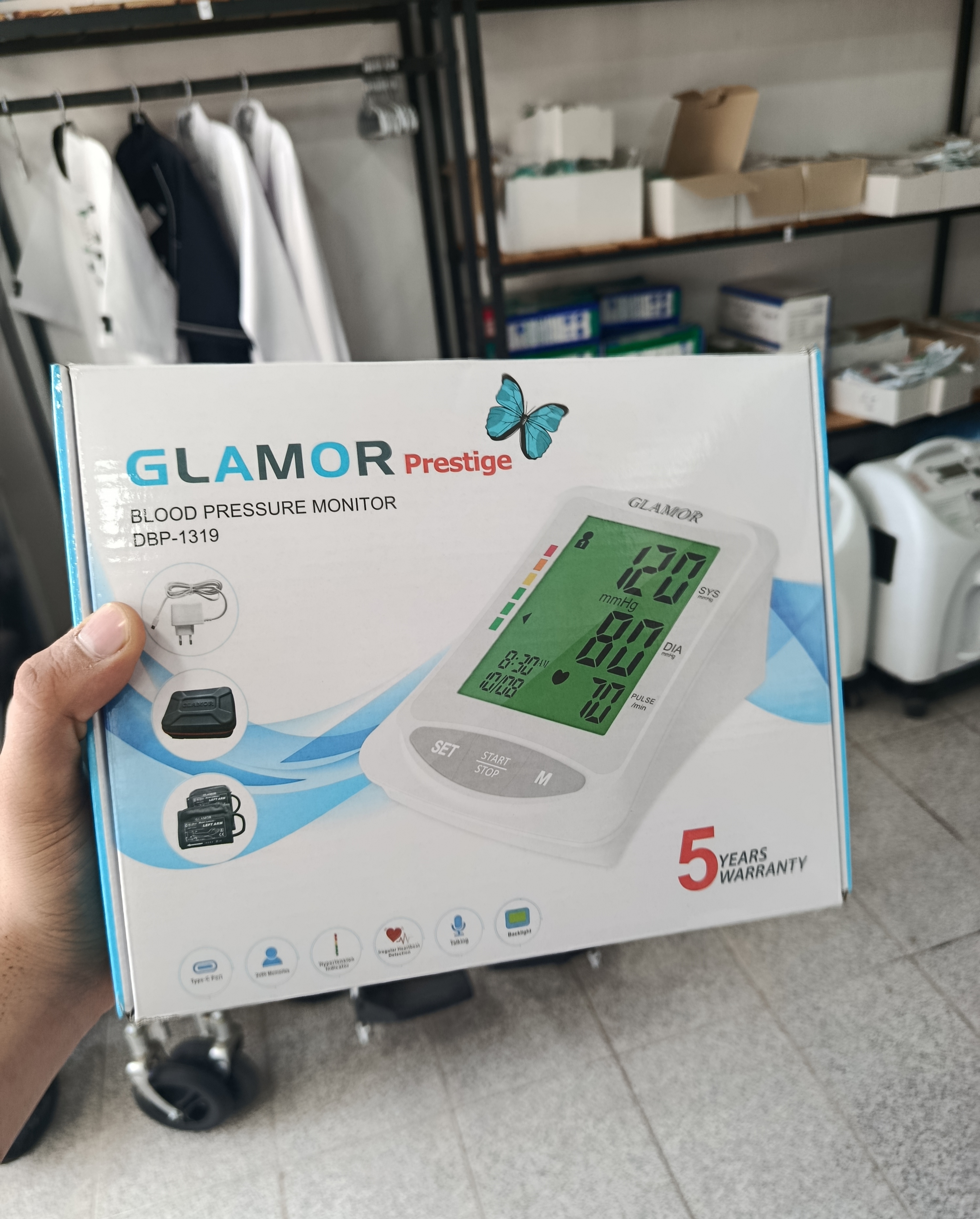 فشارسنج دیجیتالی سخنگو مدل DBP-1319